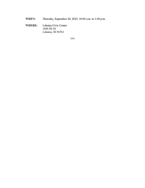 Press Release State Senate Field Briefing Lahaina Insurance Claims Page 2