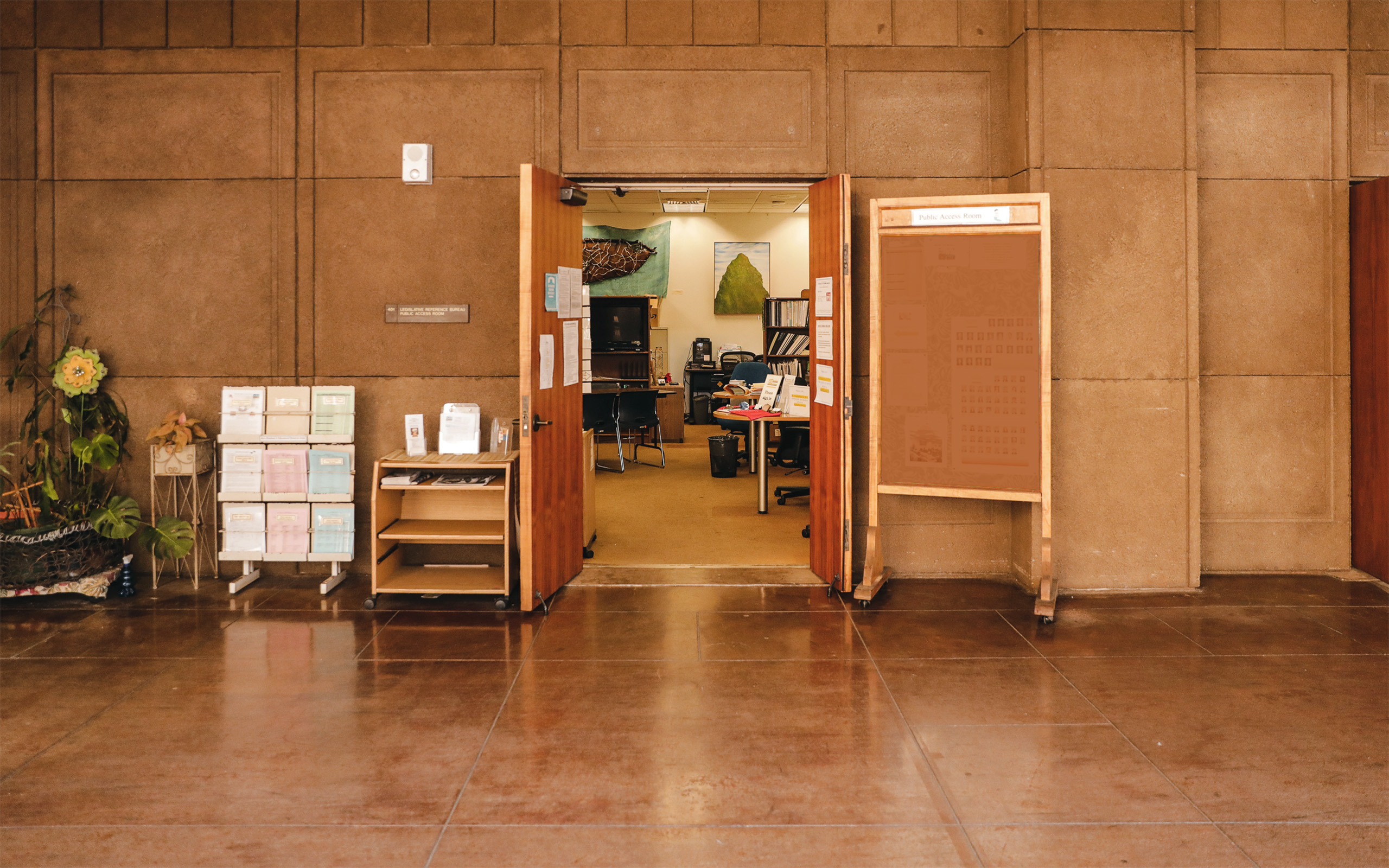 Image of Public Access Room front door