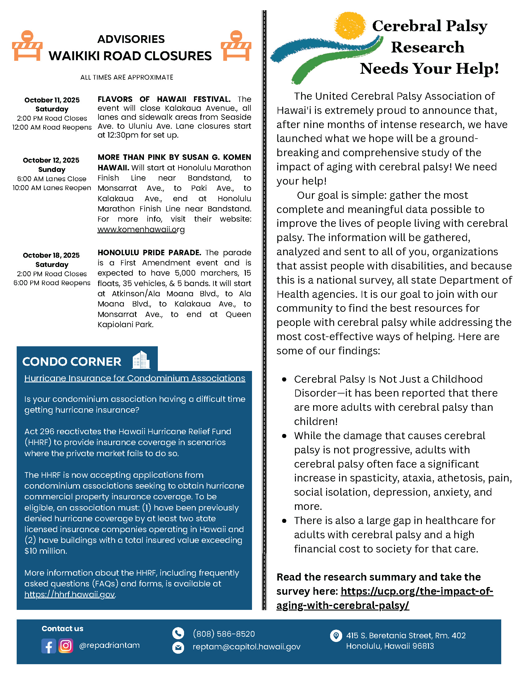 Page 2 of 2 2025 October newsletter