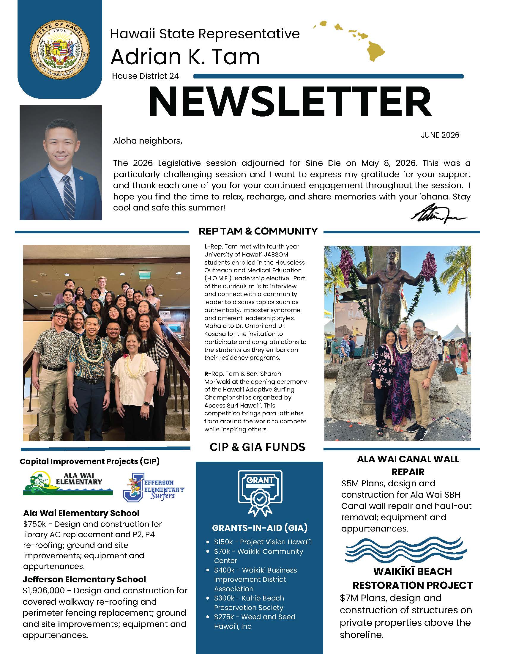 Page 1 of 2 2026 May newsletter
